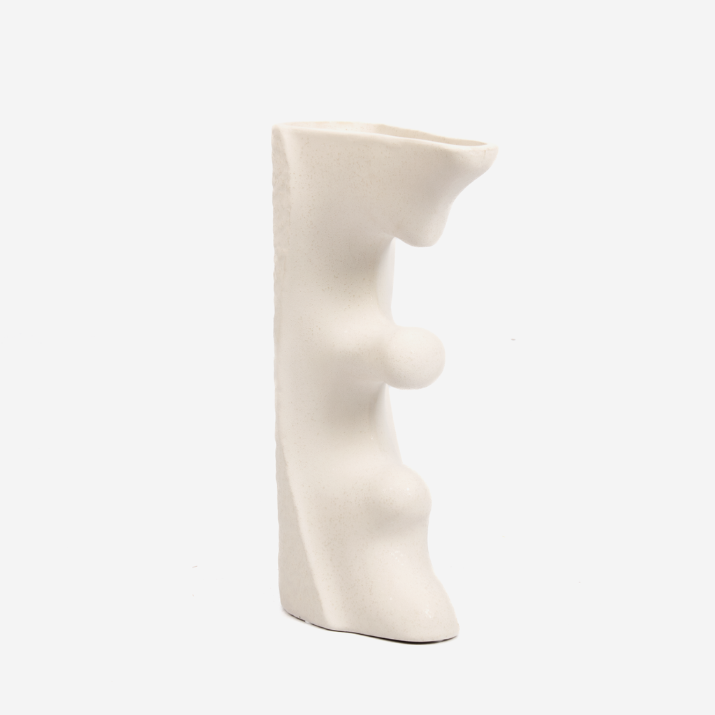 Streamline Vase - White