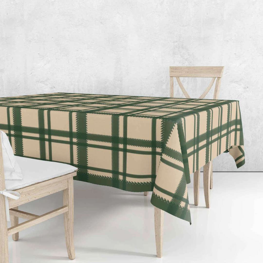 Tablecloth - Green Plaid