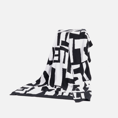 Tell It Like It Is Throw -  Black White