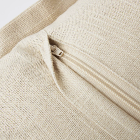 Textured Cotton Scatter - Taupe