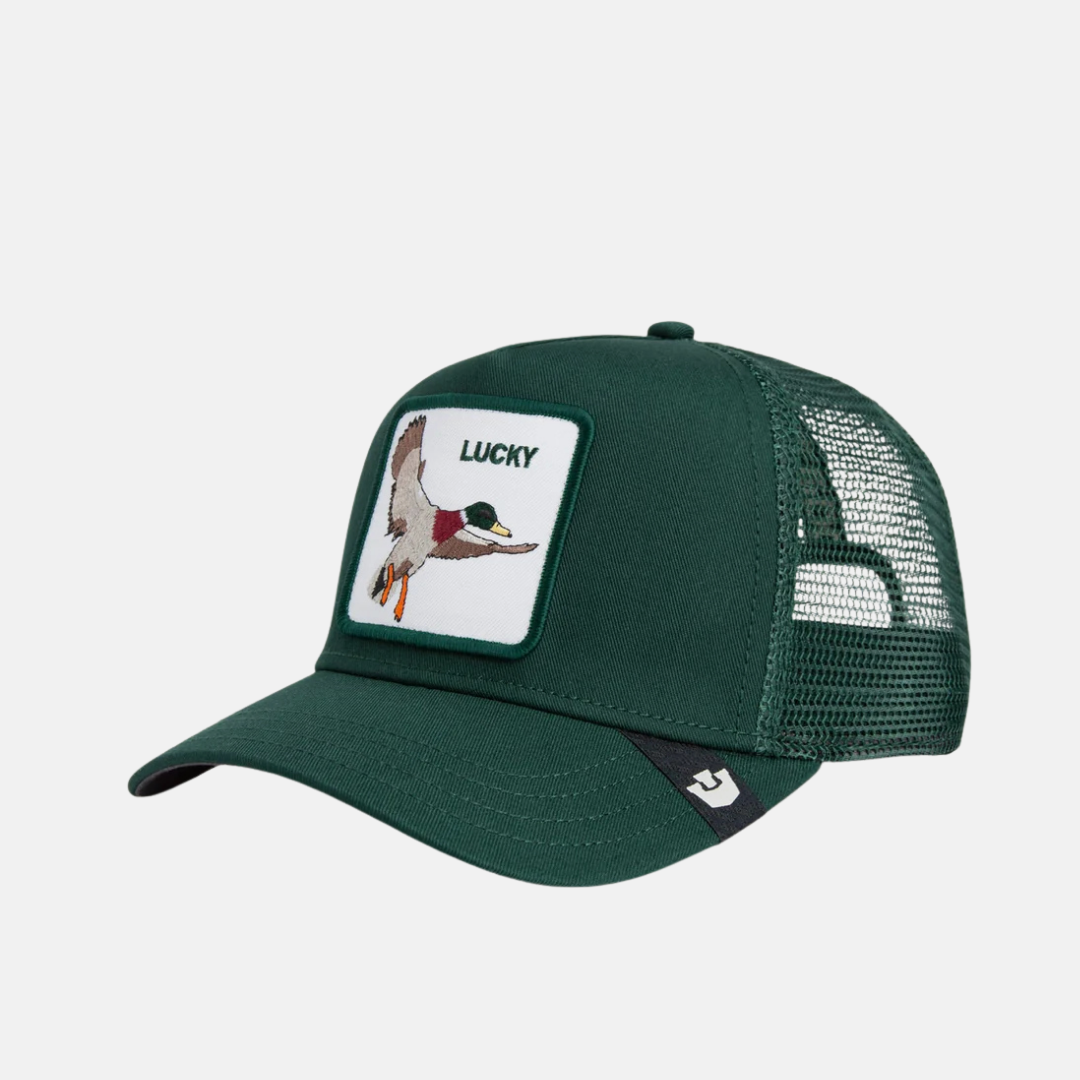 The Lucky Ducky Trucker - Green