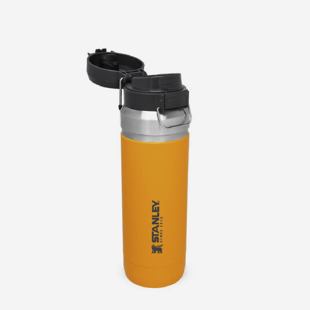 The Quick Flip Water Bottle 1L - Saffron