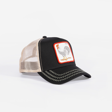 The Rooster Trucker - Black