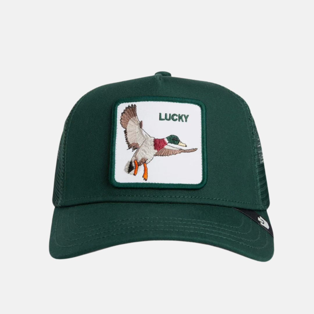 The Lucky Ducky Trucker - Green