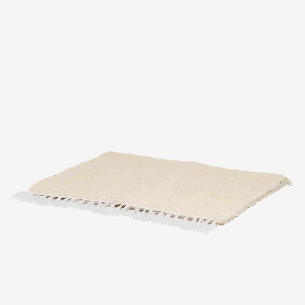 Thick Weave Shower Mat - Natural