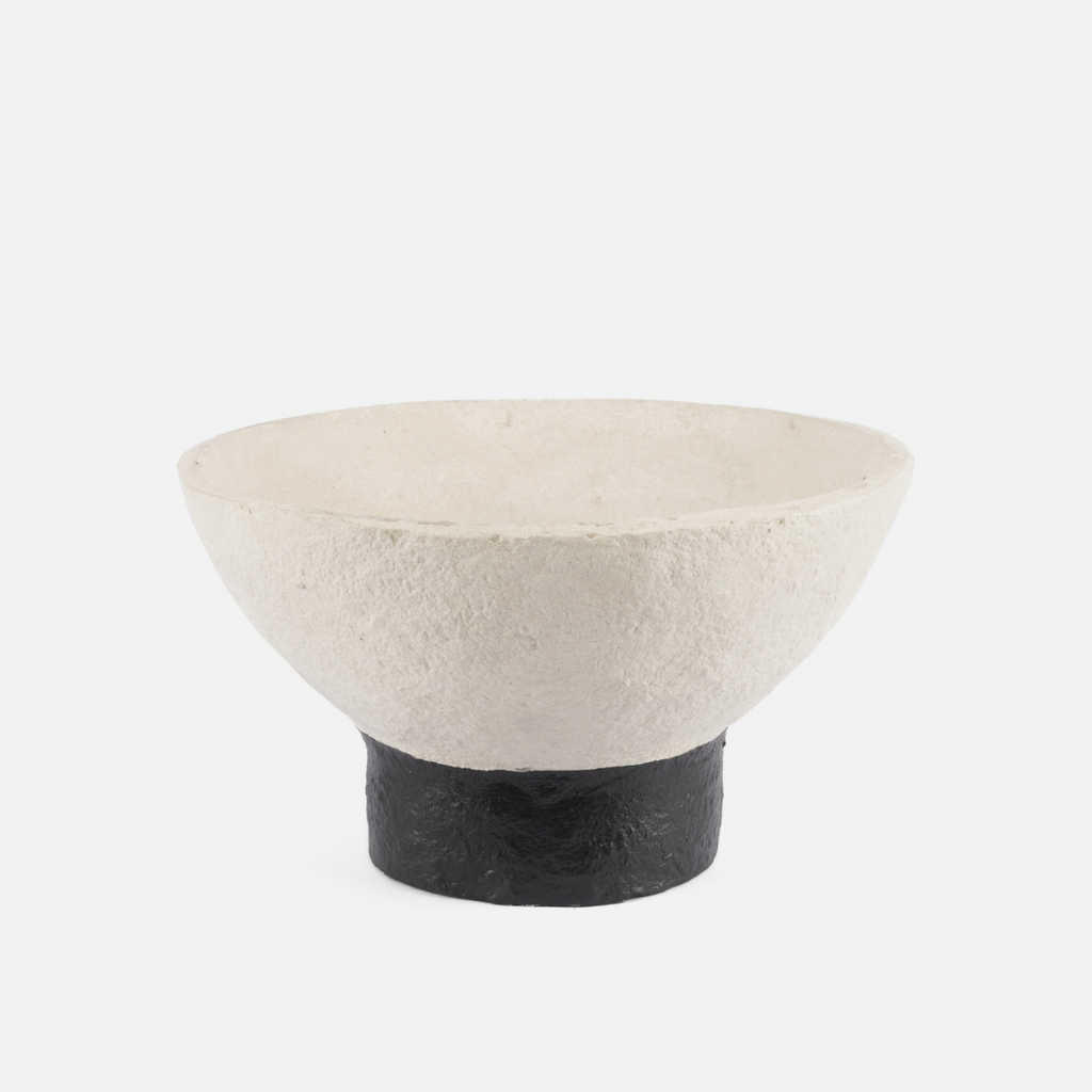 Titselo Bowl - Stone & Charcoal