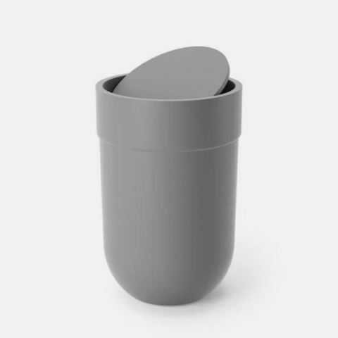Touch Trash Can - Grey