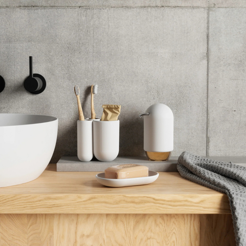 Touch Soap Dish - White