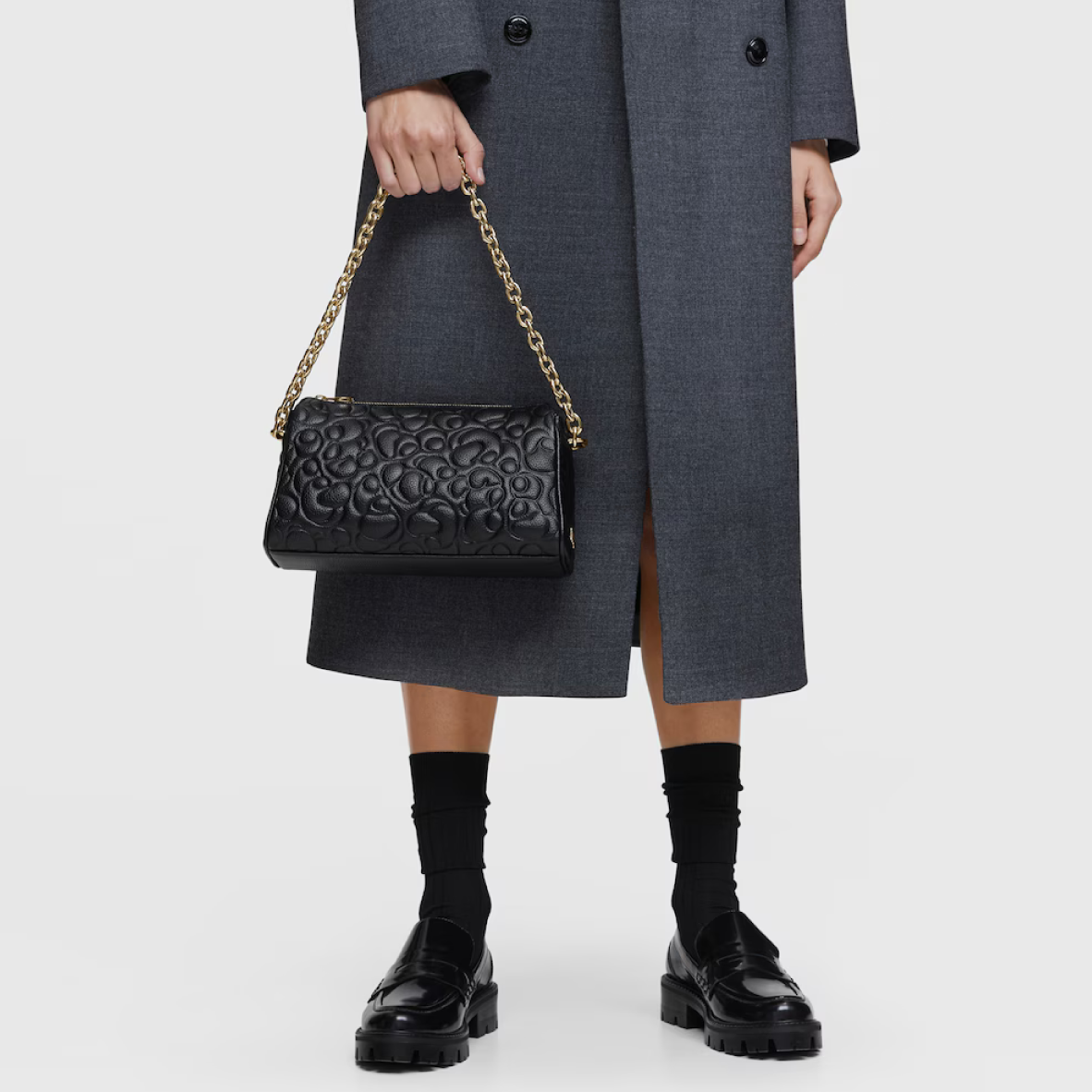 Tous Leather Greta Crossbody Bag - Black