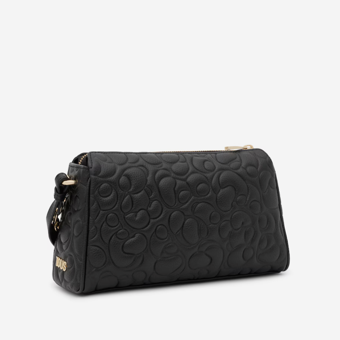 Tous Leather Greta Crossbody Bag - Black