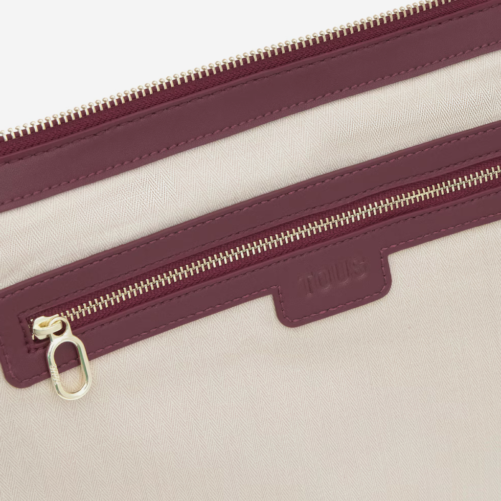 Tous Fold Shoulder Bag - Maroon