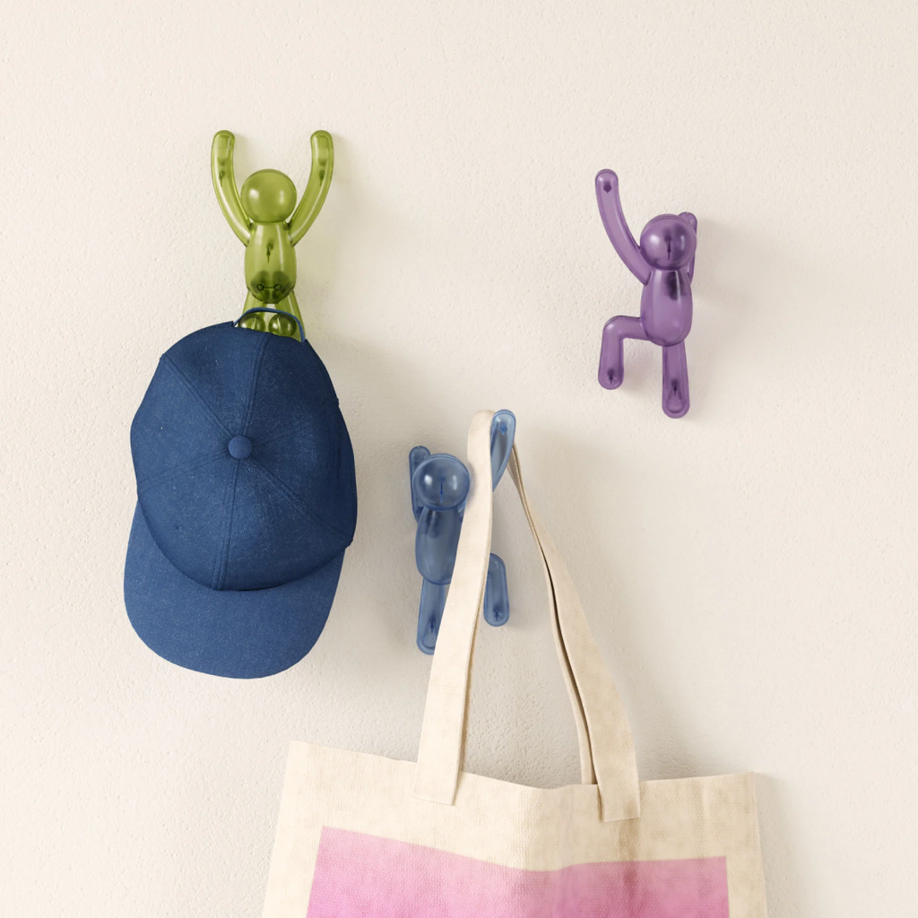 Buddy Pin-Point Wall Hooks - Multi