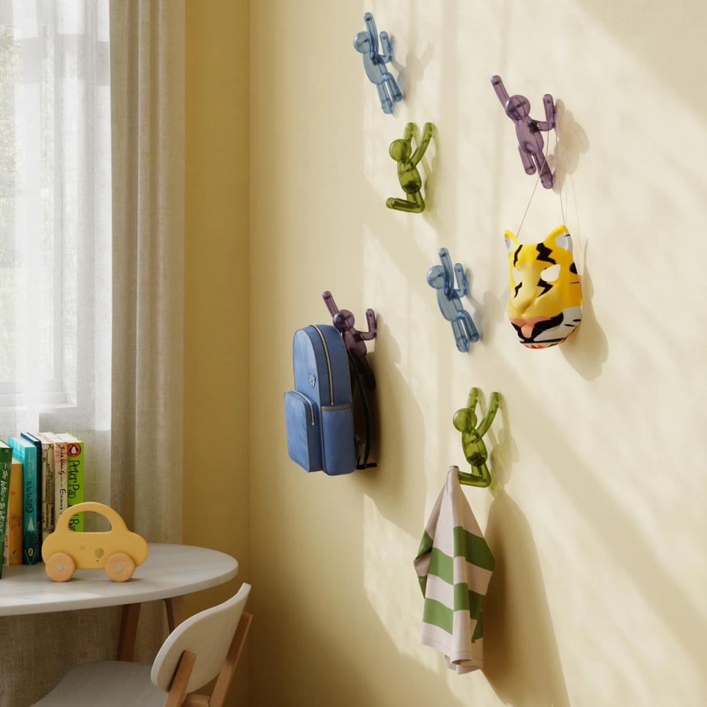 Buddy Pin-Point Wall Hooks - Multi