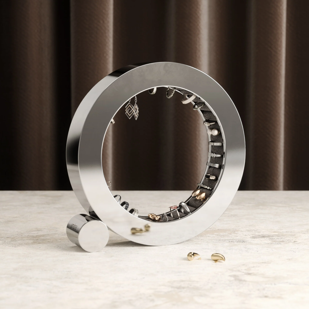 Ferris Metal Ring Holder - Chrome