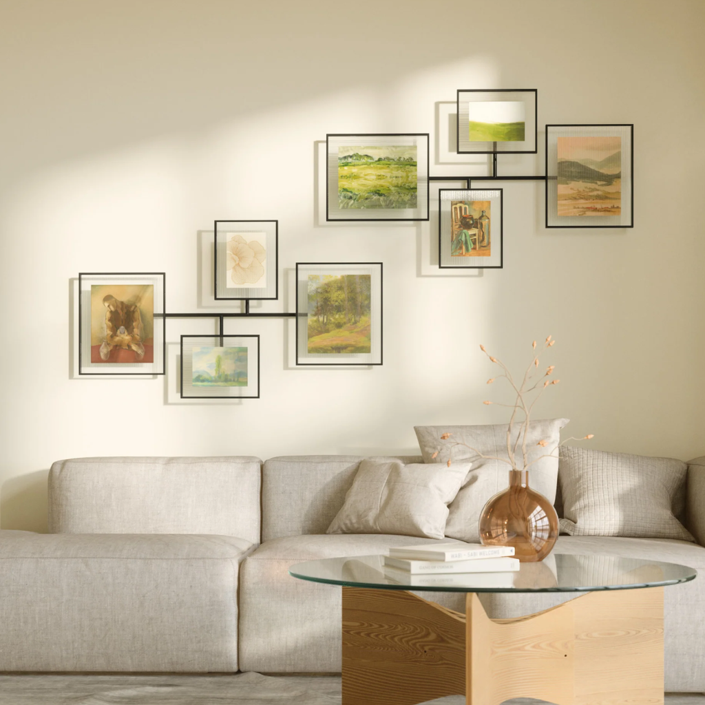 Flute Gallery Frames Set Of 4 - Black