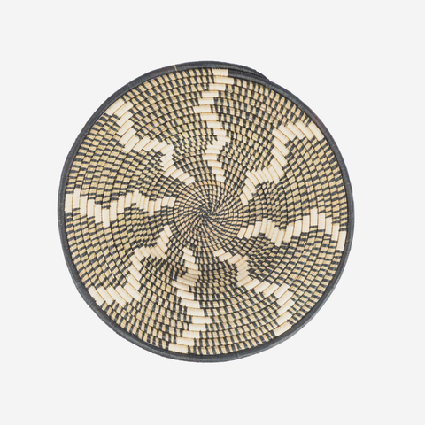 Uganda Wall Basket - Zig Zag