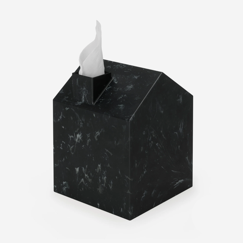 Casa Tissue Cover - Ocean Black