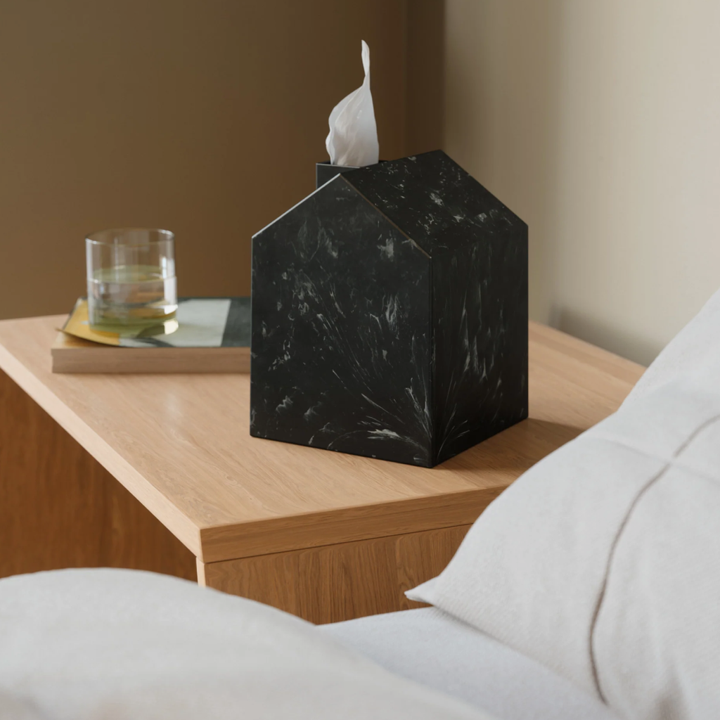 Casa Tissue Cover - Ocean Black