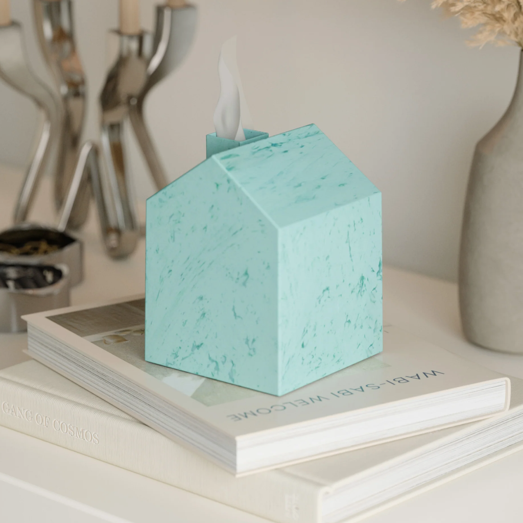 Casa Tissue Cover - Ocean Blue
