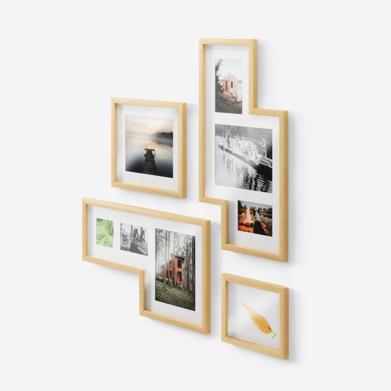 Mingle Gallery Frames Set Of 4 - Natural