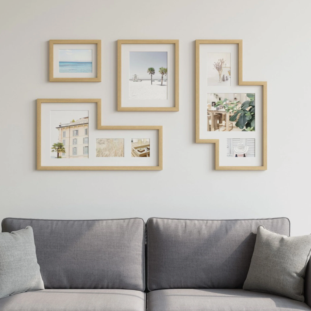 Mingle Gallery Frames Set Of 4 - Natural