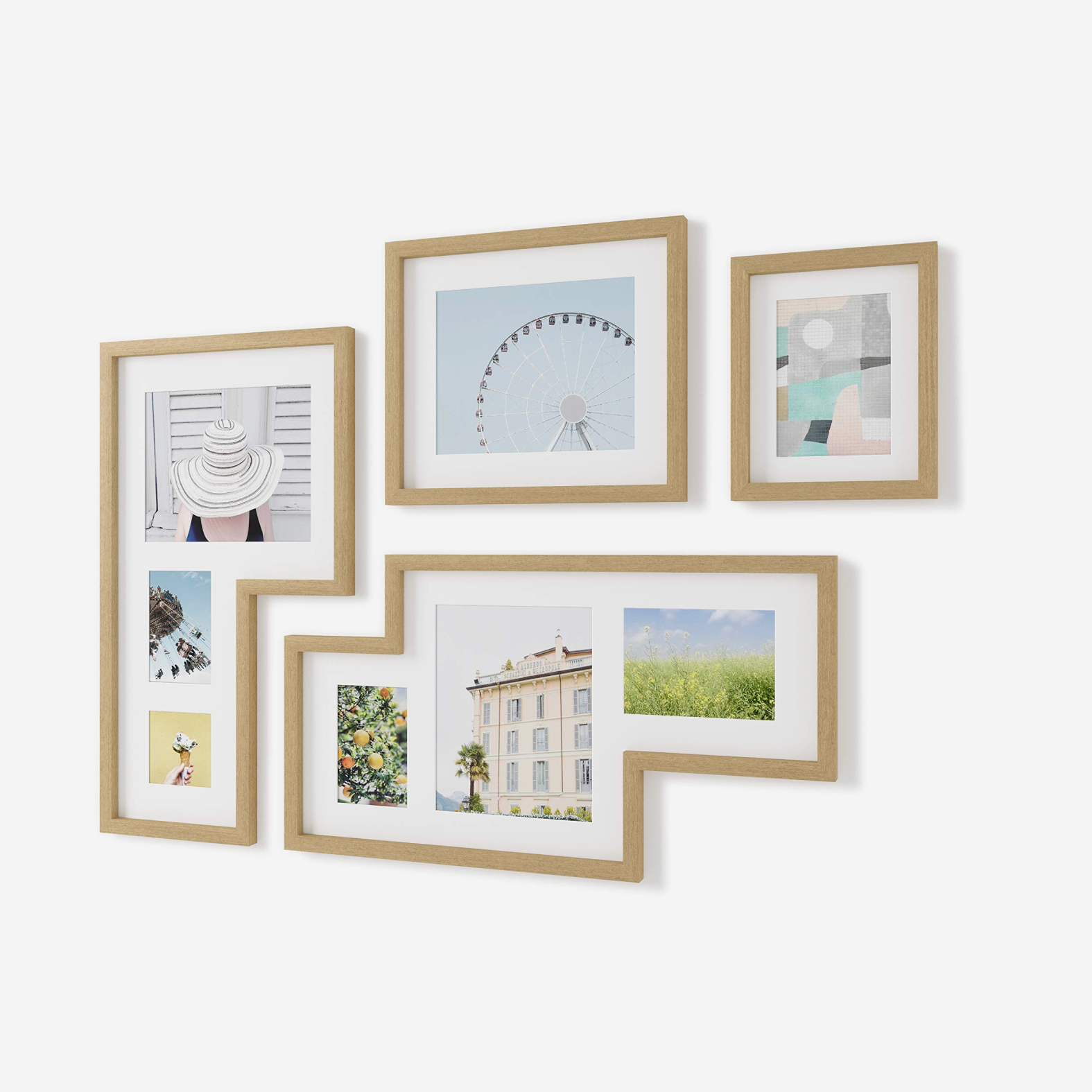 Mingle Gallery Frames Set Of 4 - Natural