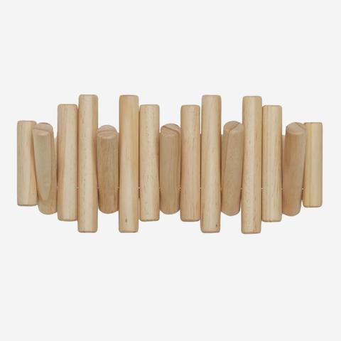 Picket Rail Wall Hook - Natural