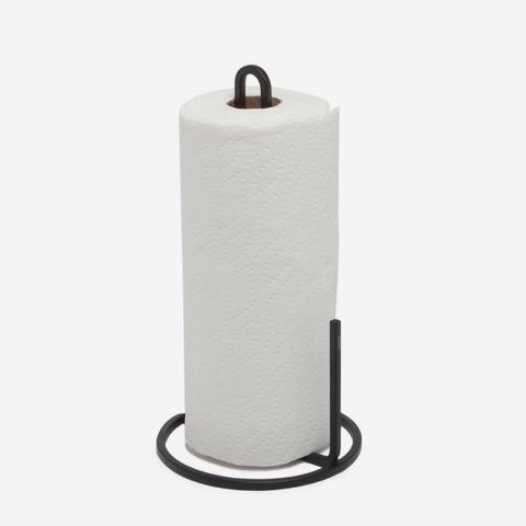 Squire Paper Towel Holder - Black