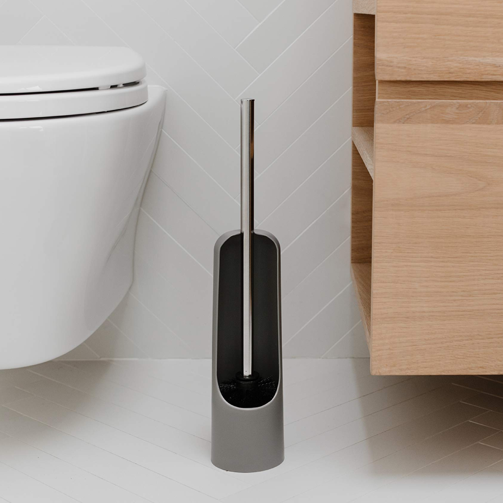 Touch Toilet Brush - Grey