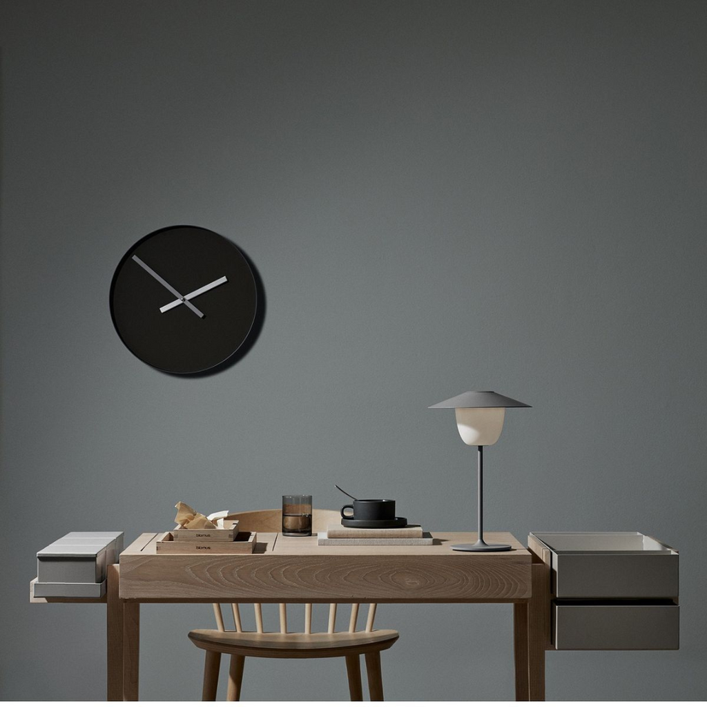 RIM Wall Clock Large  - Tarmac