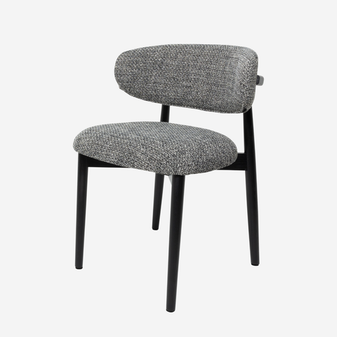 Valentino Dining Chair - Walkabout Liquorice