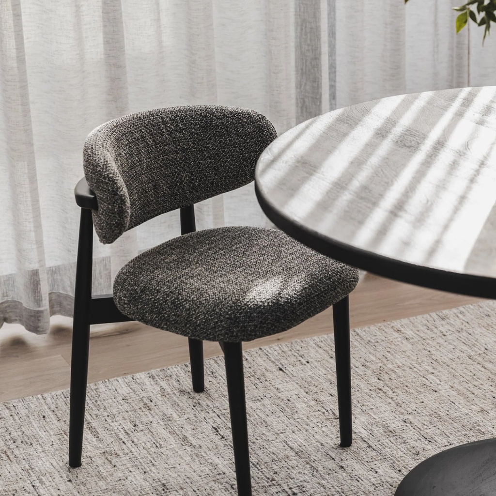 Valentino Dining Chair - Walkabout Liquorice