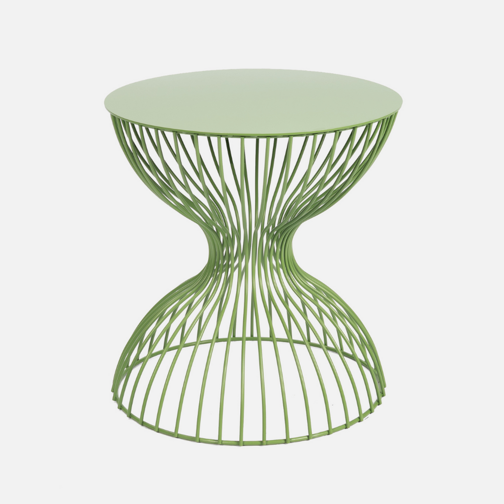 Corset Side Table - Willow Green