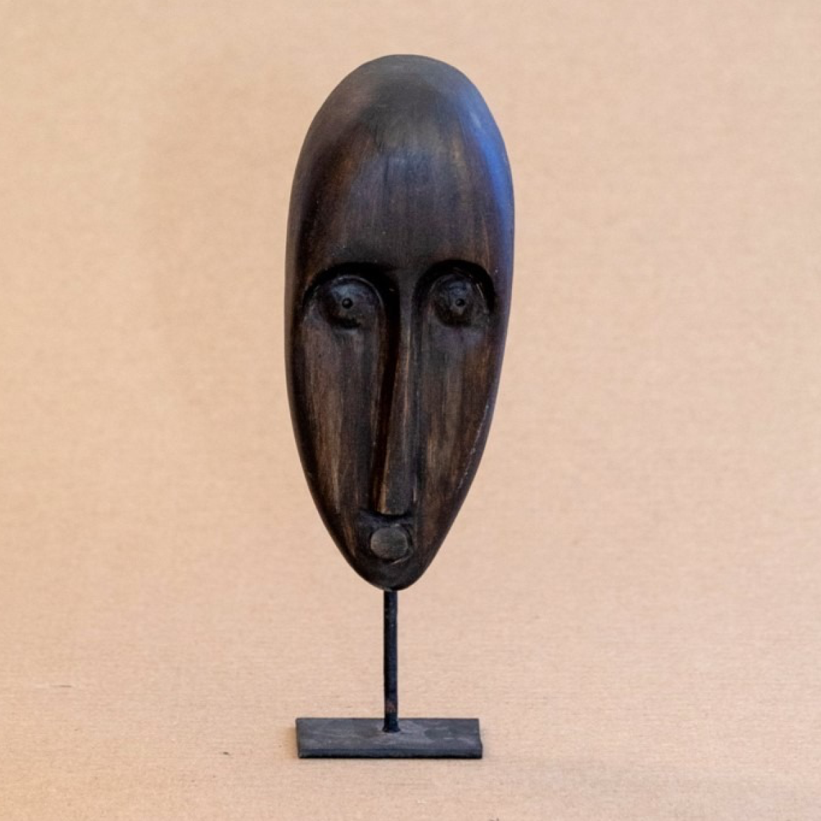 African Mask Stand - Long