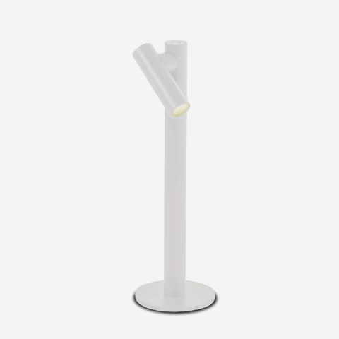 Zoom Rechargeable Table Lamp - White