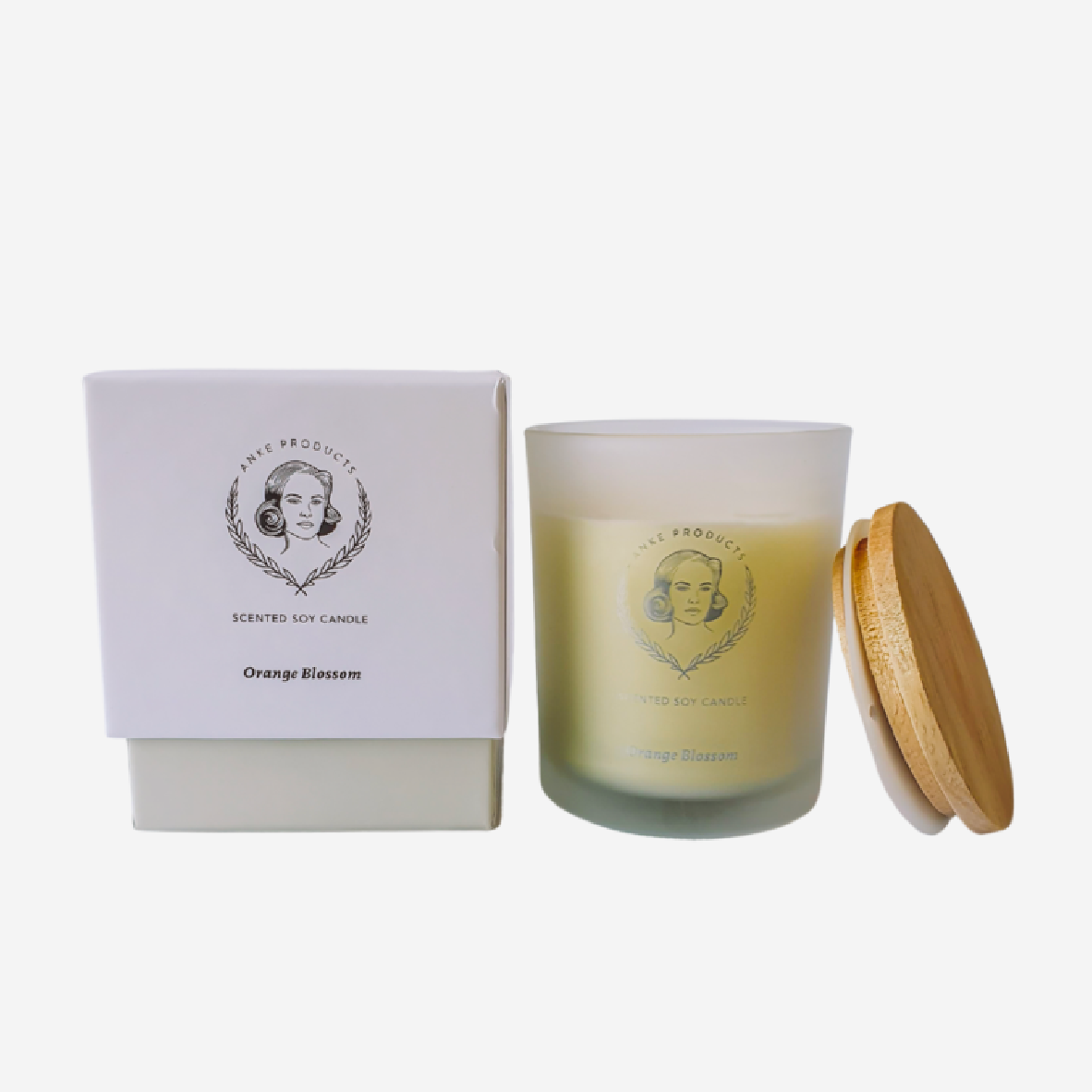 Scented Soy Candle - Orange Blossom