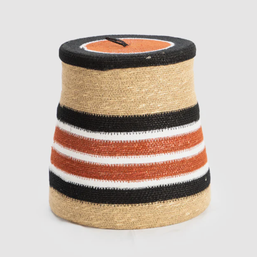 Basket With Lid - Zambezi