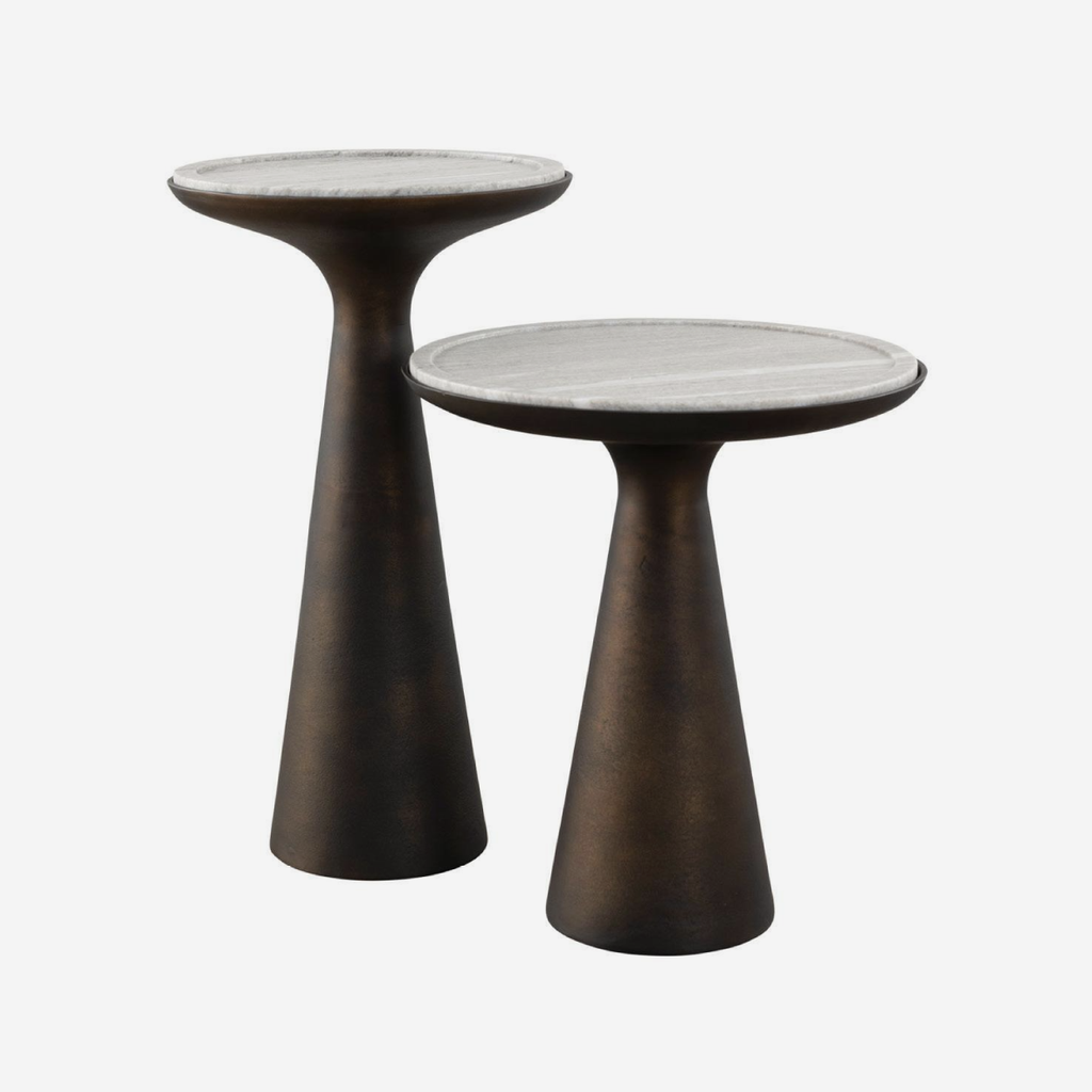 Corsica Side Table Tall - Bronze Age