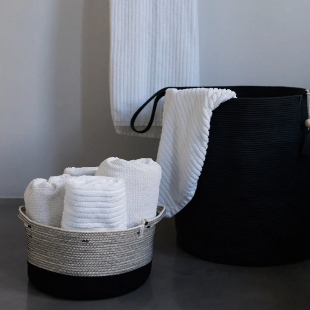 Large Floor Basket - Midnight
