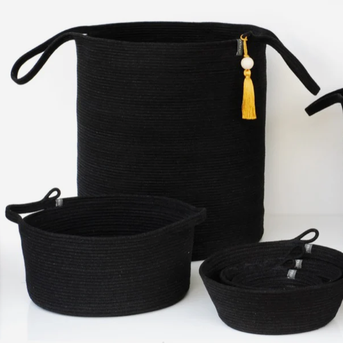 Large Floor Basket - Midnight