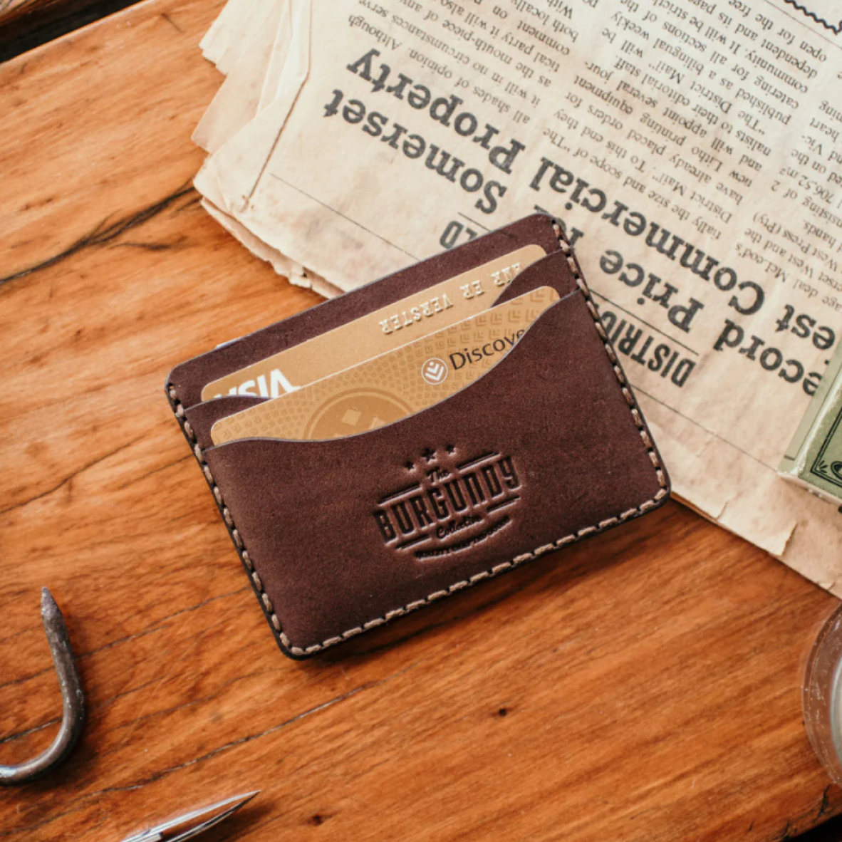 Minimalist Cardholder - Brown