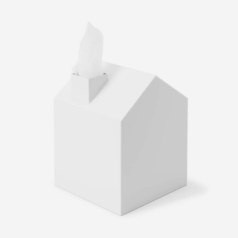 Casa Tissue Cover - White