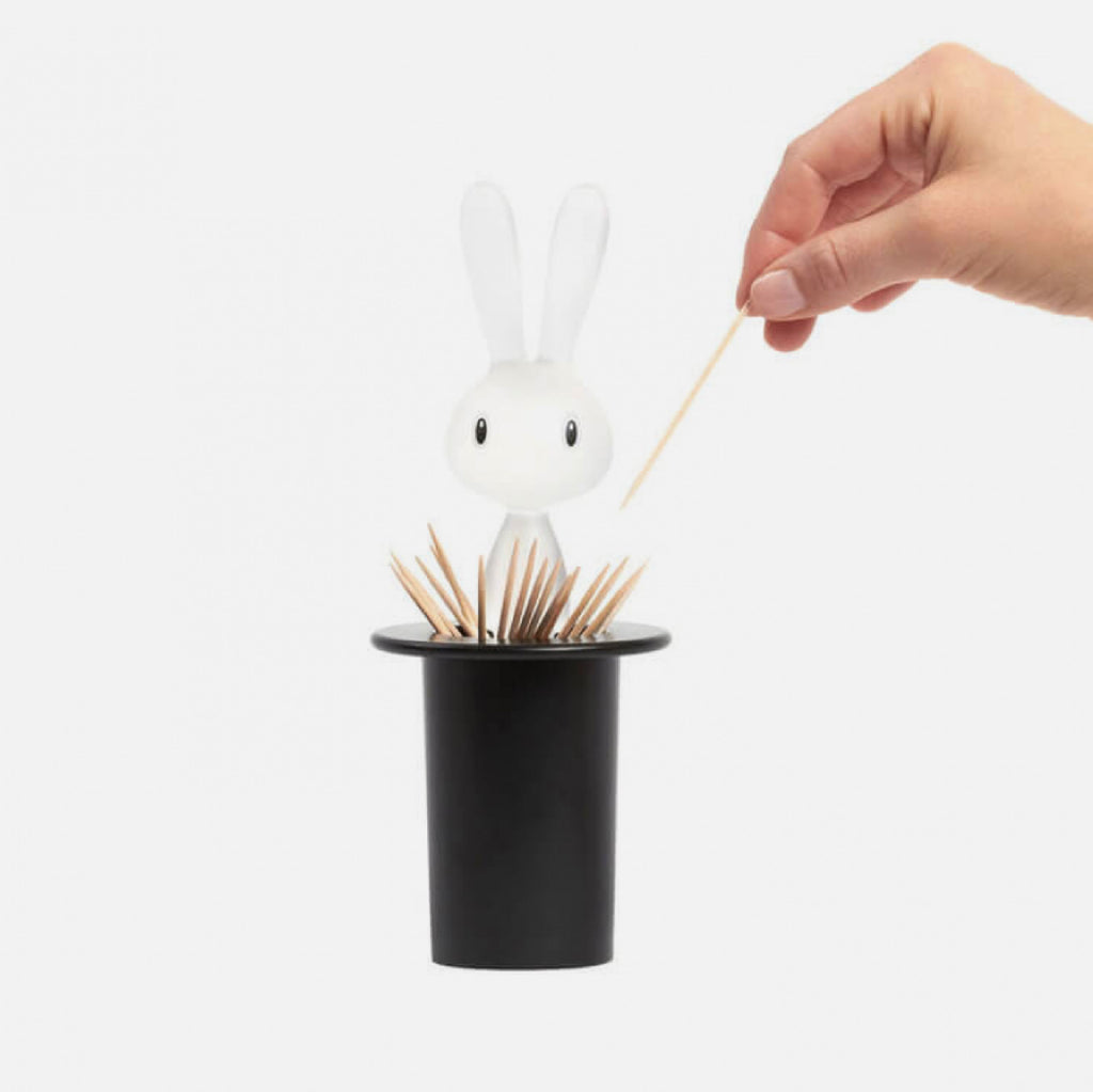 Magic Bunny Toothpick Holder - Black