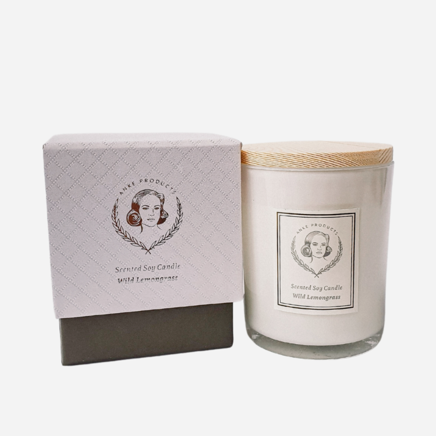 Scented Soy Candle - Wild Lemongrass
