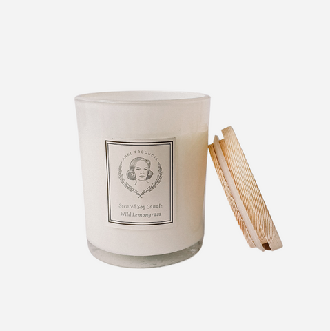 Scented Soy Candle - Wild Lemongrass