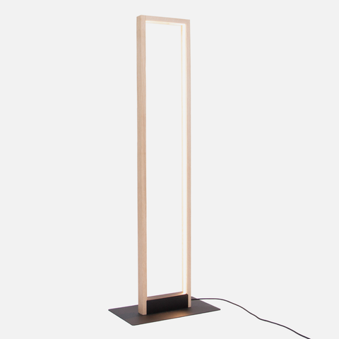 Architrave Standing Lamp - Oak