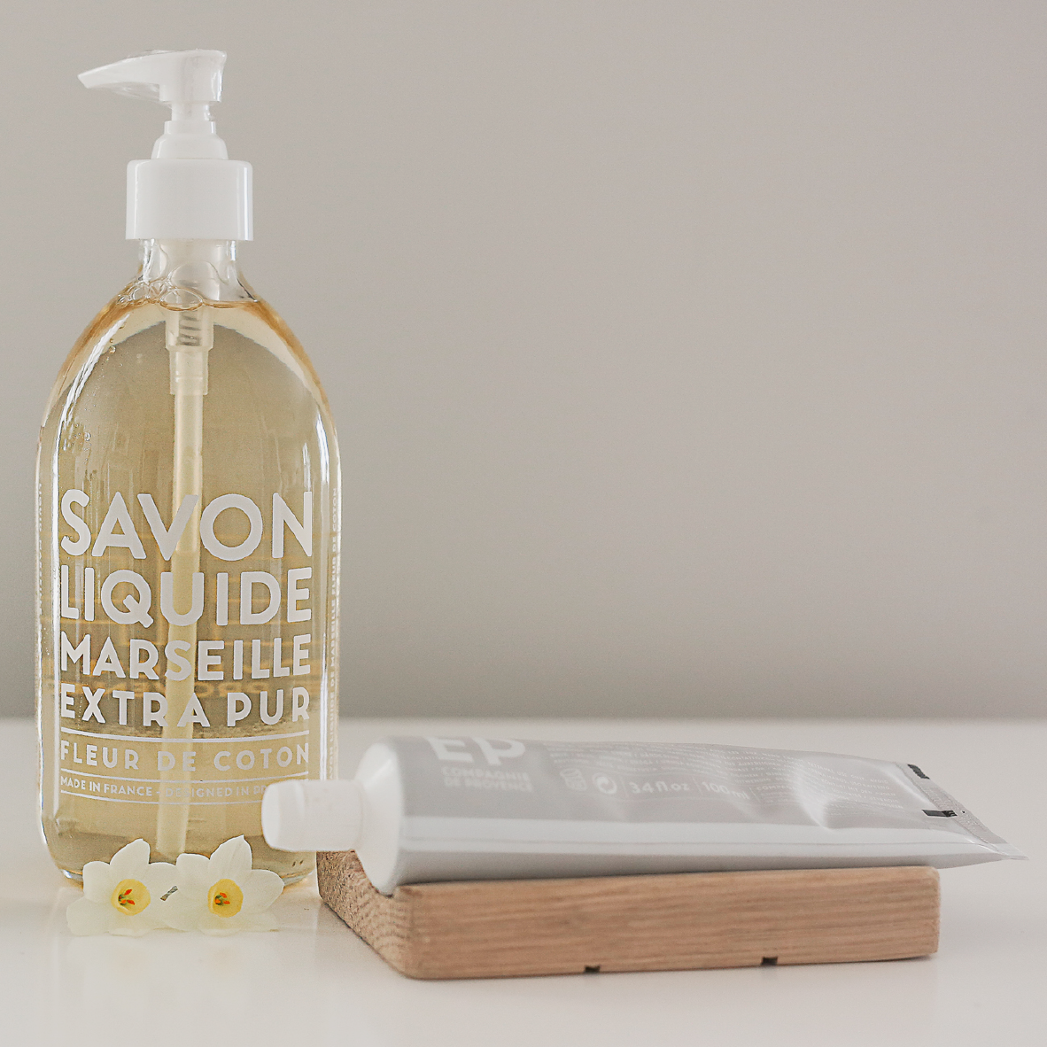 Liquid Marseille Soap - Cotton Flower 300ml