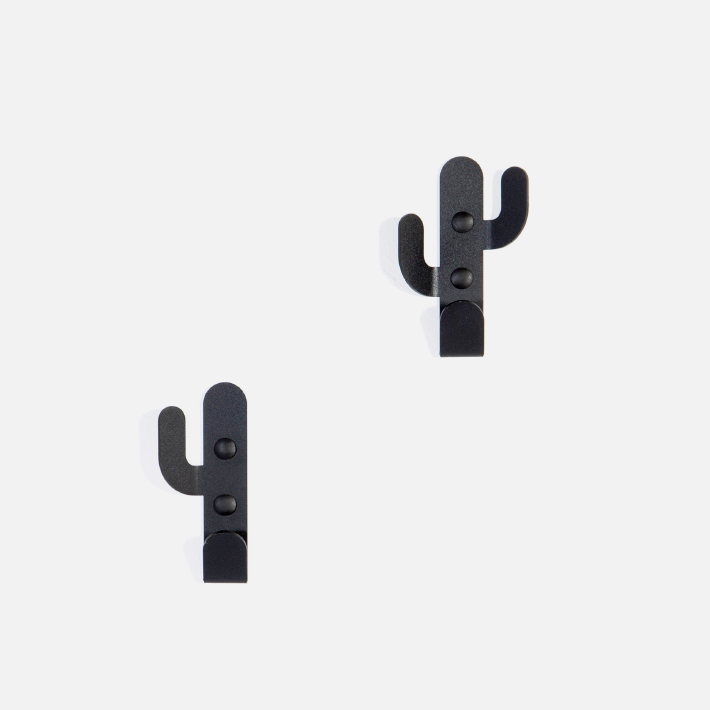 Cactus Wall Hooks (Set of Two)