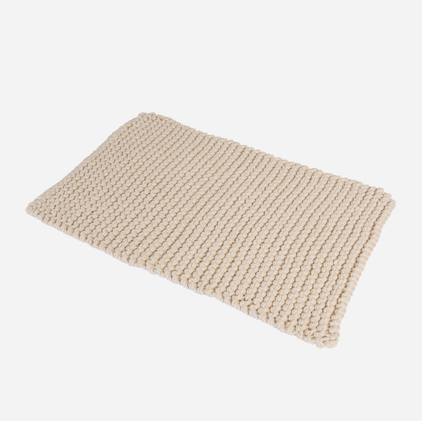 Chunky knit rug deals