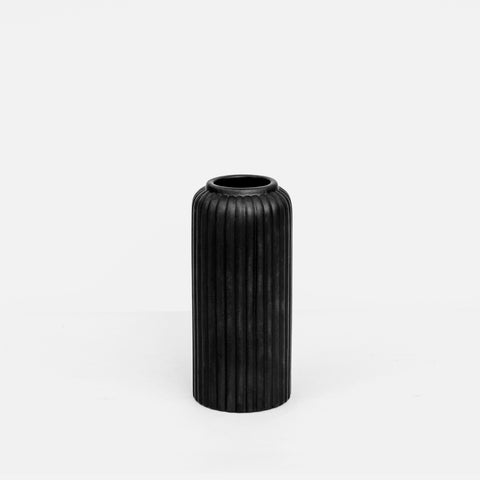 Column Vase Medium - Black